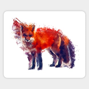 Red fox #fox Magnet
